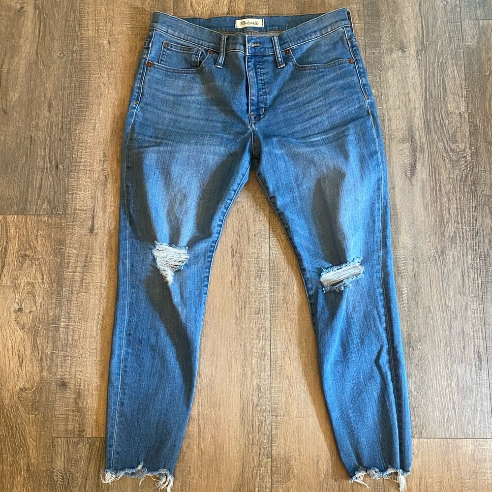 Madewell 9 inch high-rise skinny jeans 31 petite